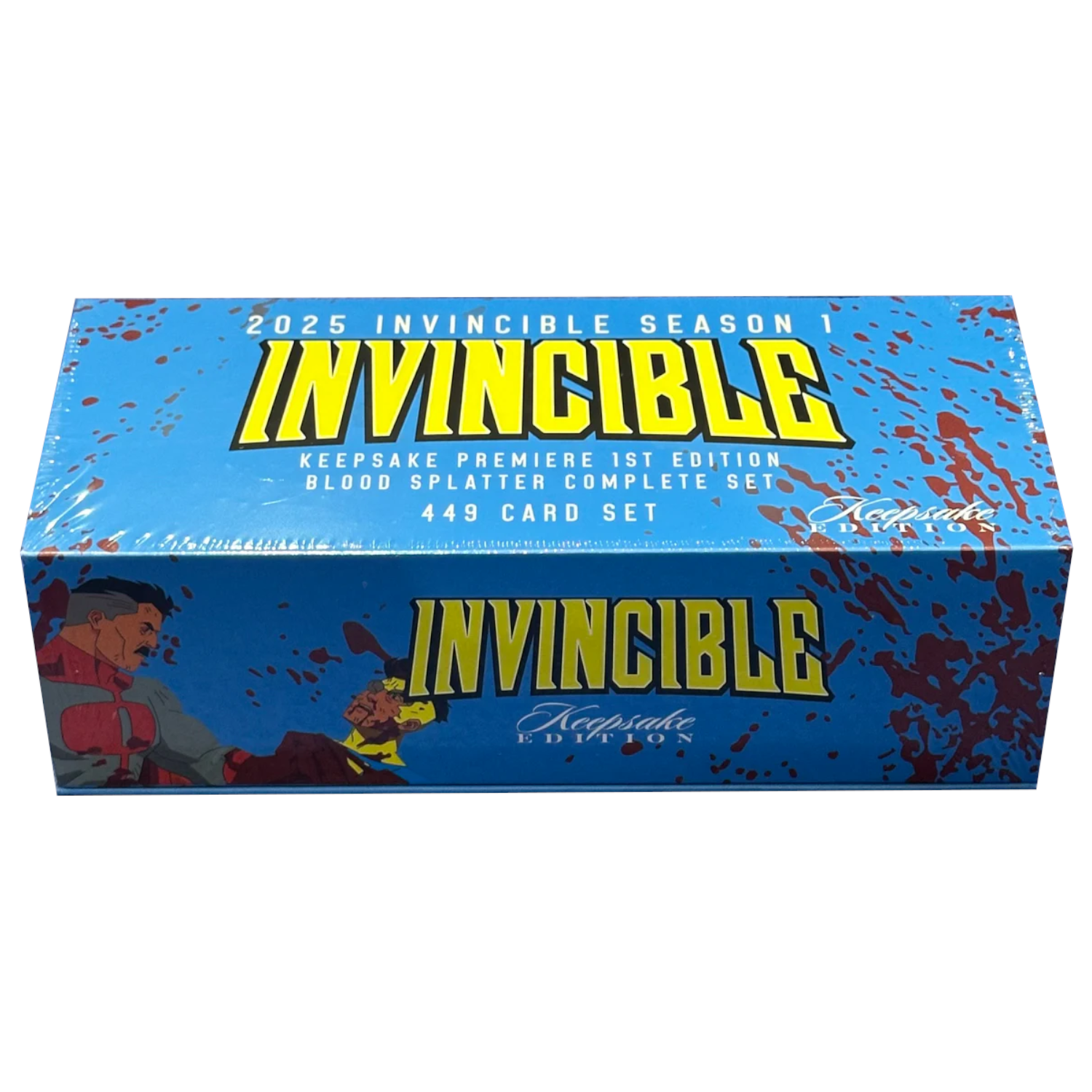 Keepsake: Invincible Season 1 - Premier 1st Edition Blood Splatter Complete Set (449 Card Set) (2025 SDCC Exclusive) Card Game Keepsake