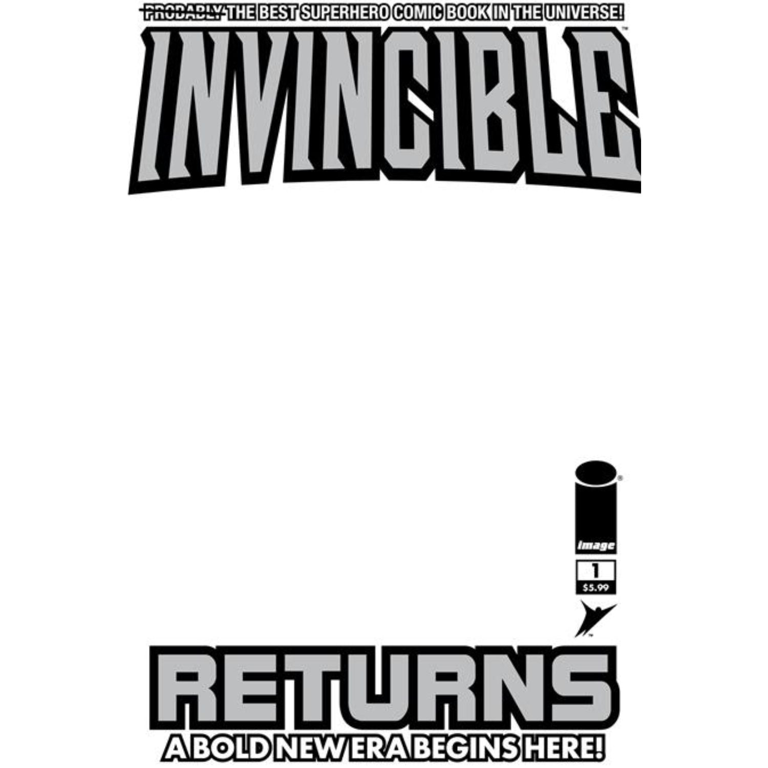 Invincible Returns Facsimile Edition: #1 [Blank CVR D] 2026 Comics Image Comics