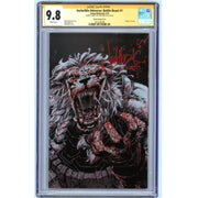 Invincible Universe Battle Beast: #1 [Todd Beats CGC 9.8 Signature Series Bloody Sig on Exclusive CVR] 2025 Comics Image Comics