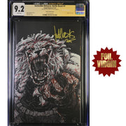 Invincible Universe Battle Beast: #1 [Todd Beats CGC 9.2 Gold Signature Bloody Foil] 2025 Comics Image Comics