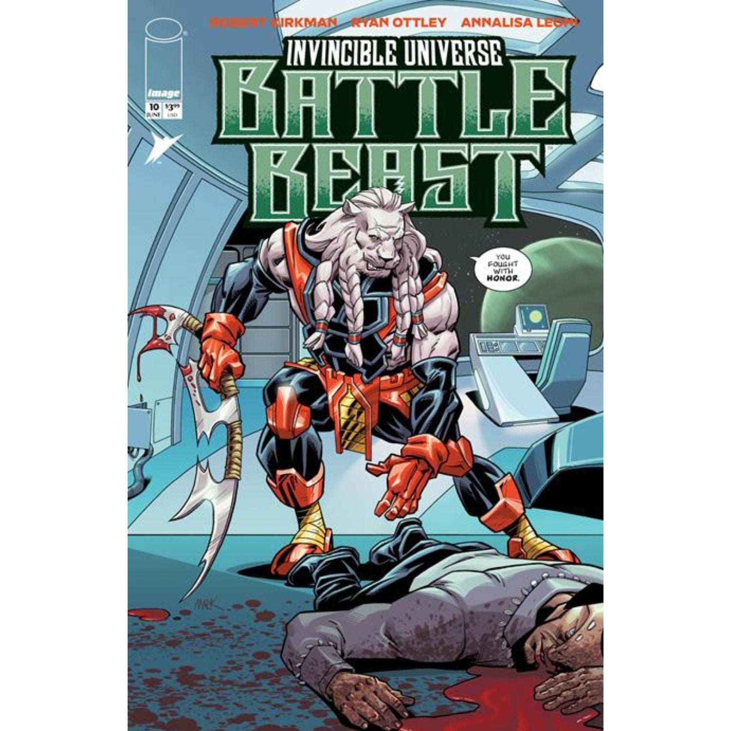 Invincible Universe Battle Beast: #10 [Mark Englert CVR E - 1:50] 2025 Comics Image Comics