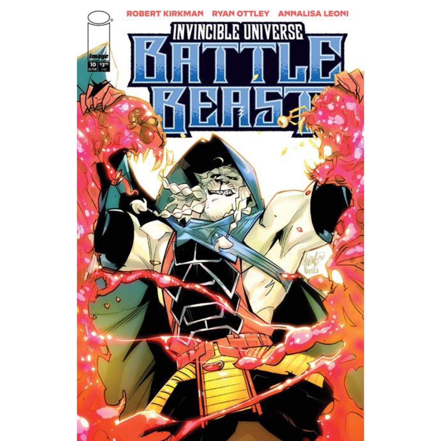 Invincible Universe Battle Beast: #10 [Mirka Andolfo CVR D - 1:25] 2025 Comics Image Comics