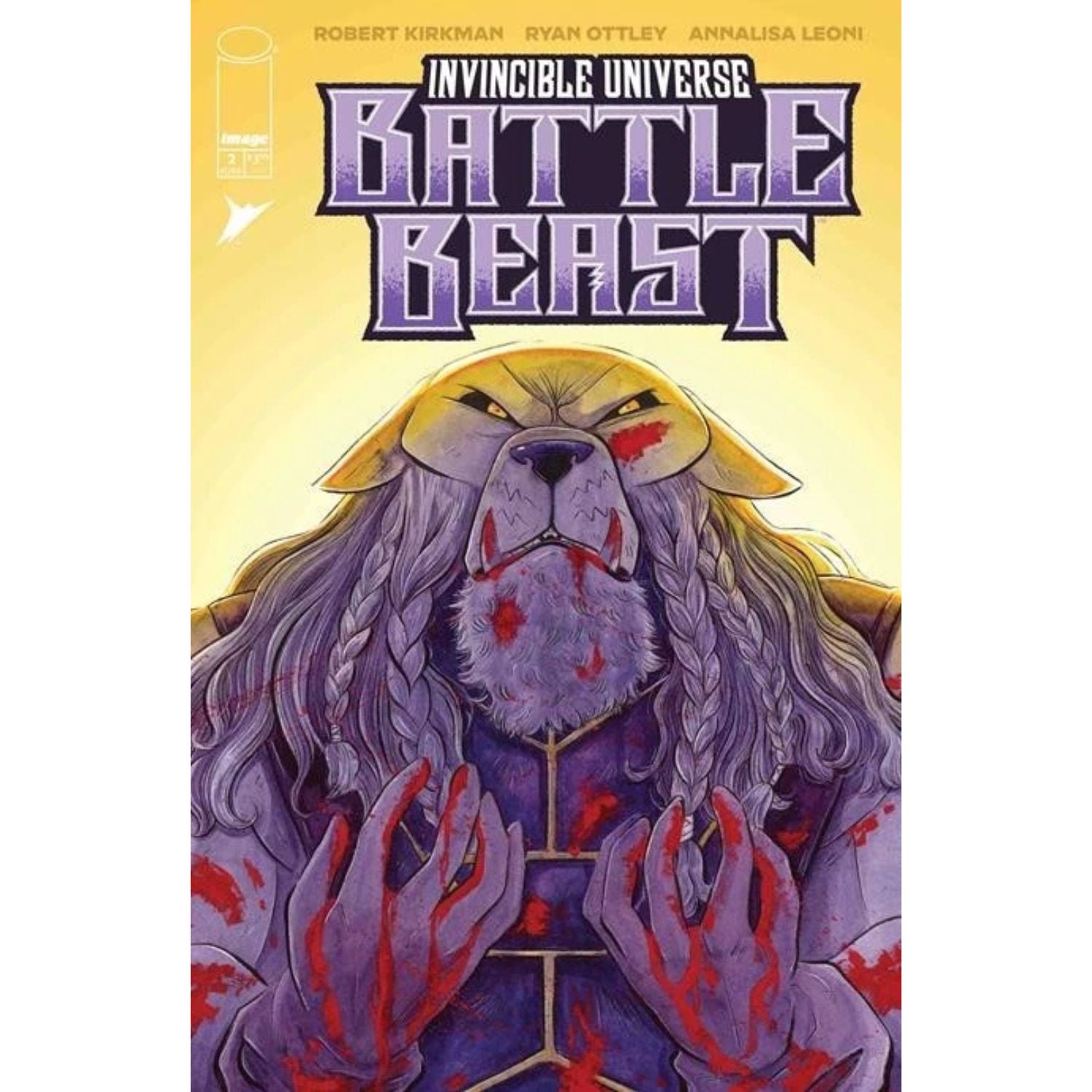Invincible Universe Battle Beast: #2 [Emi Lennox CVR E - 1:50] 2025 Comics Image Comics