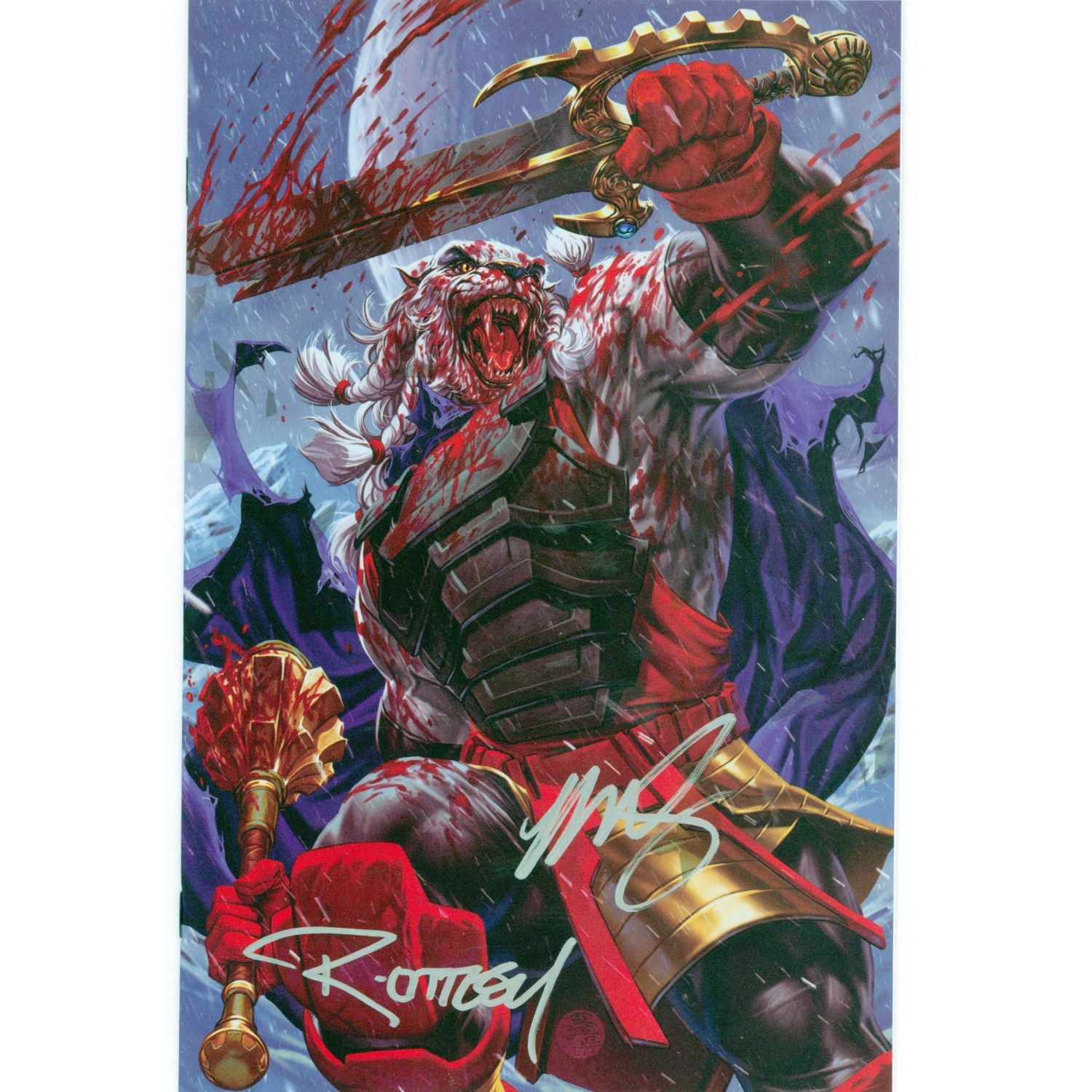 Invincible Universe Battle Beast: #3 [Spot Foil Signed by Brooks & Ottley] 2025 Comics Image Comics