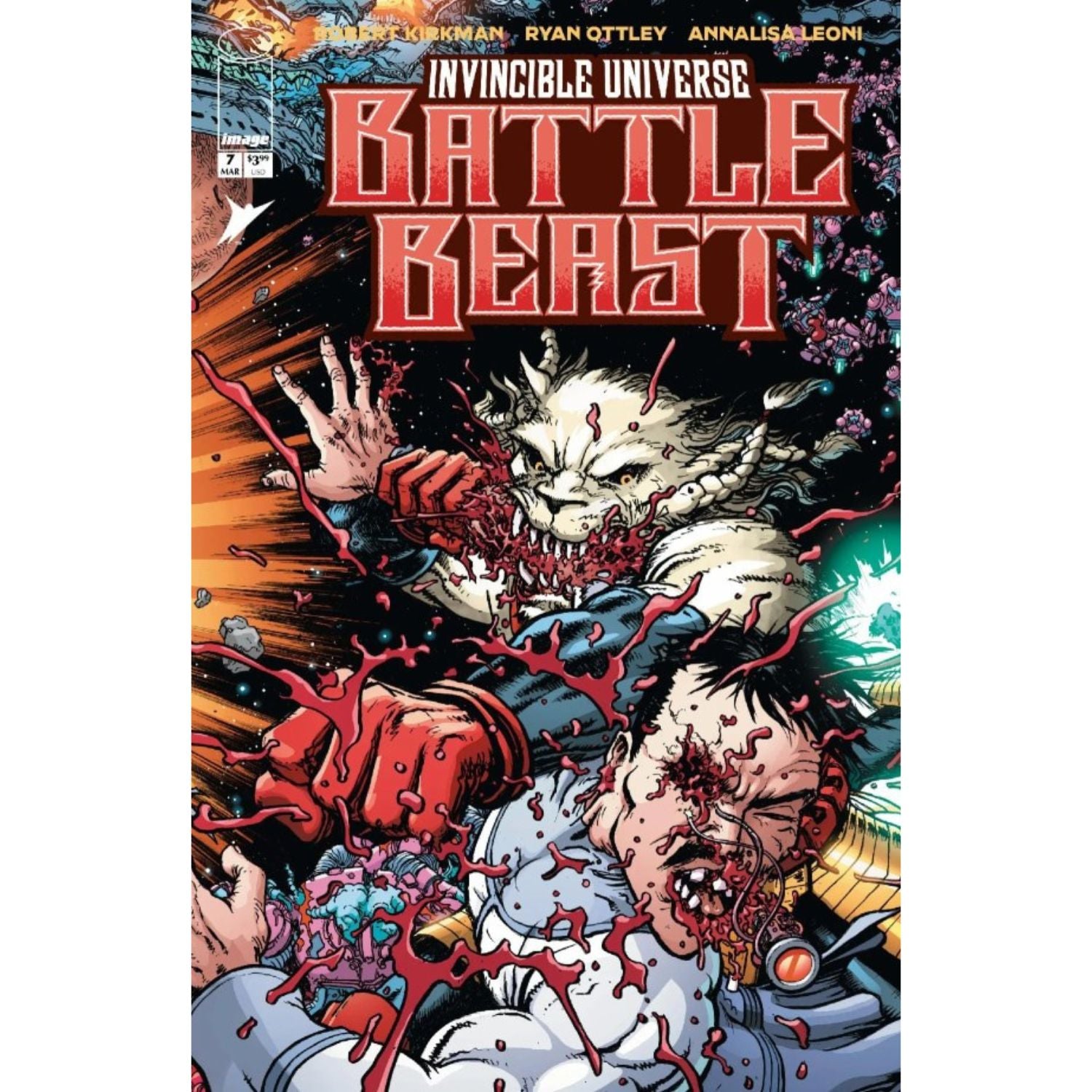 Invincible Universe Battle Beast: #7 [Chris Burnham CVR C - 1:10] 2025 Comics Image Comics