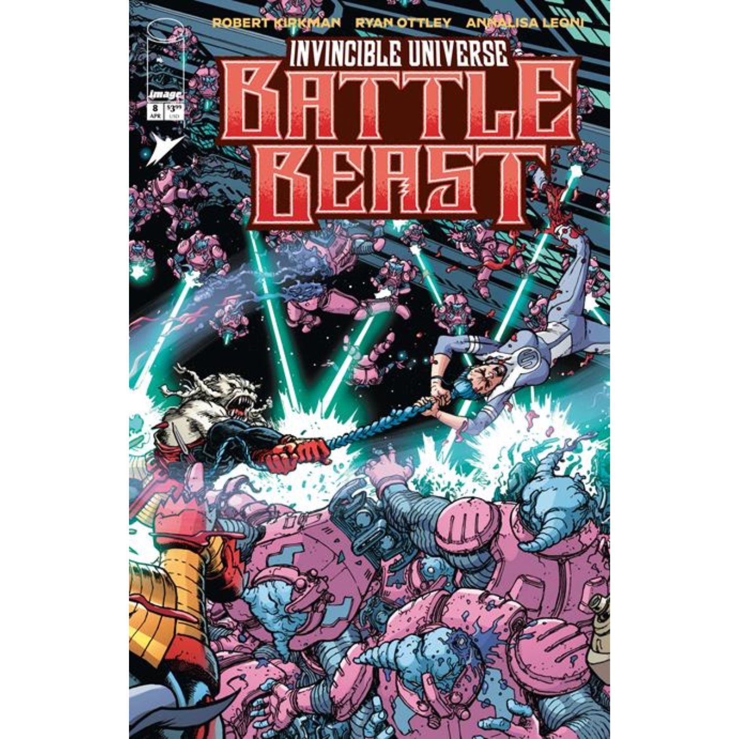 Invincible Universe Battle Beast: #8 [Chris Burnham CVR C - 1:10] 2025 Comics Image Comics