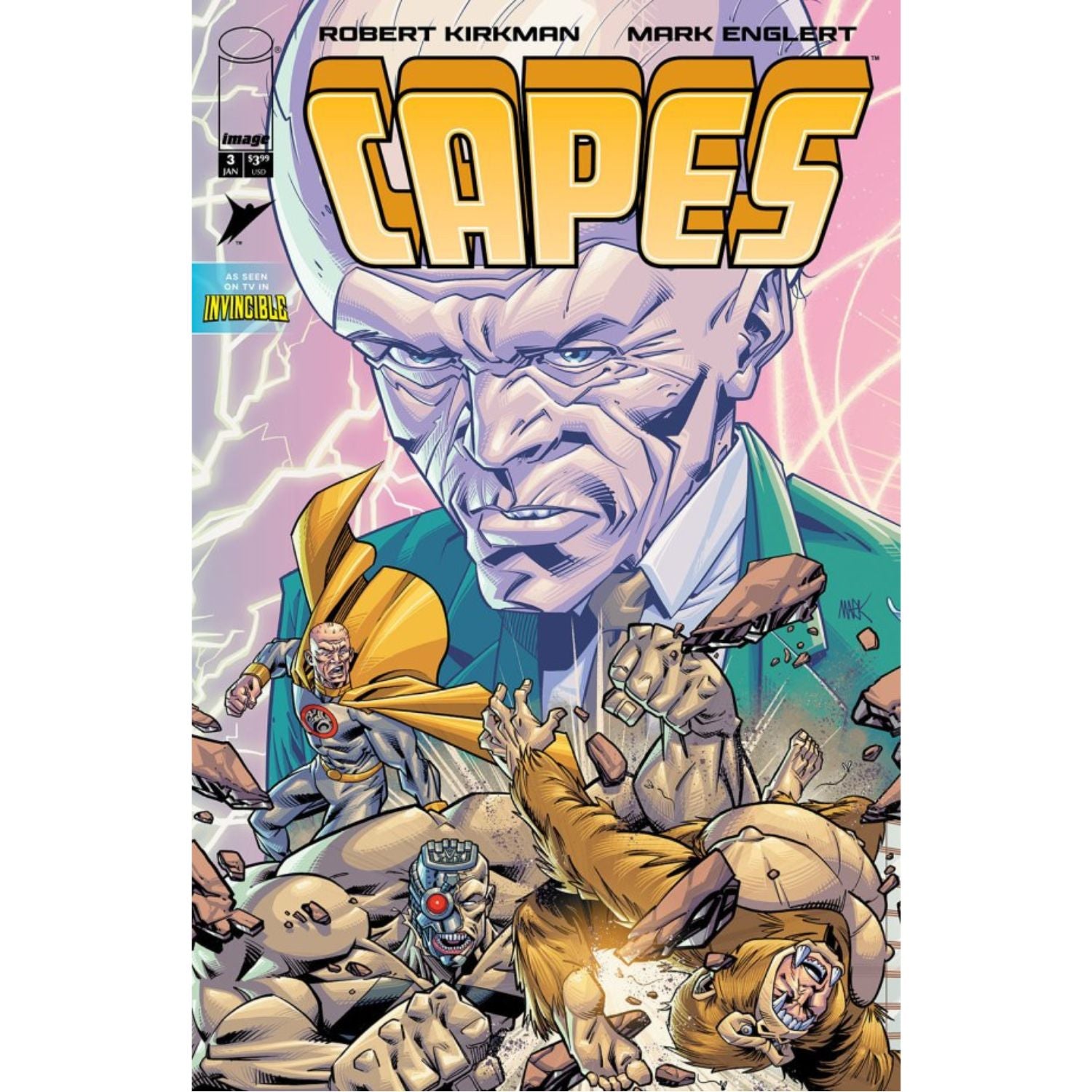 Invincible Universe Capes: #3 [Mark Englert CVR B] 2025 Comics Image Comics