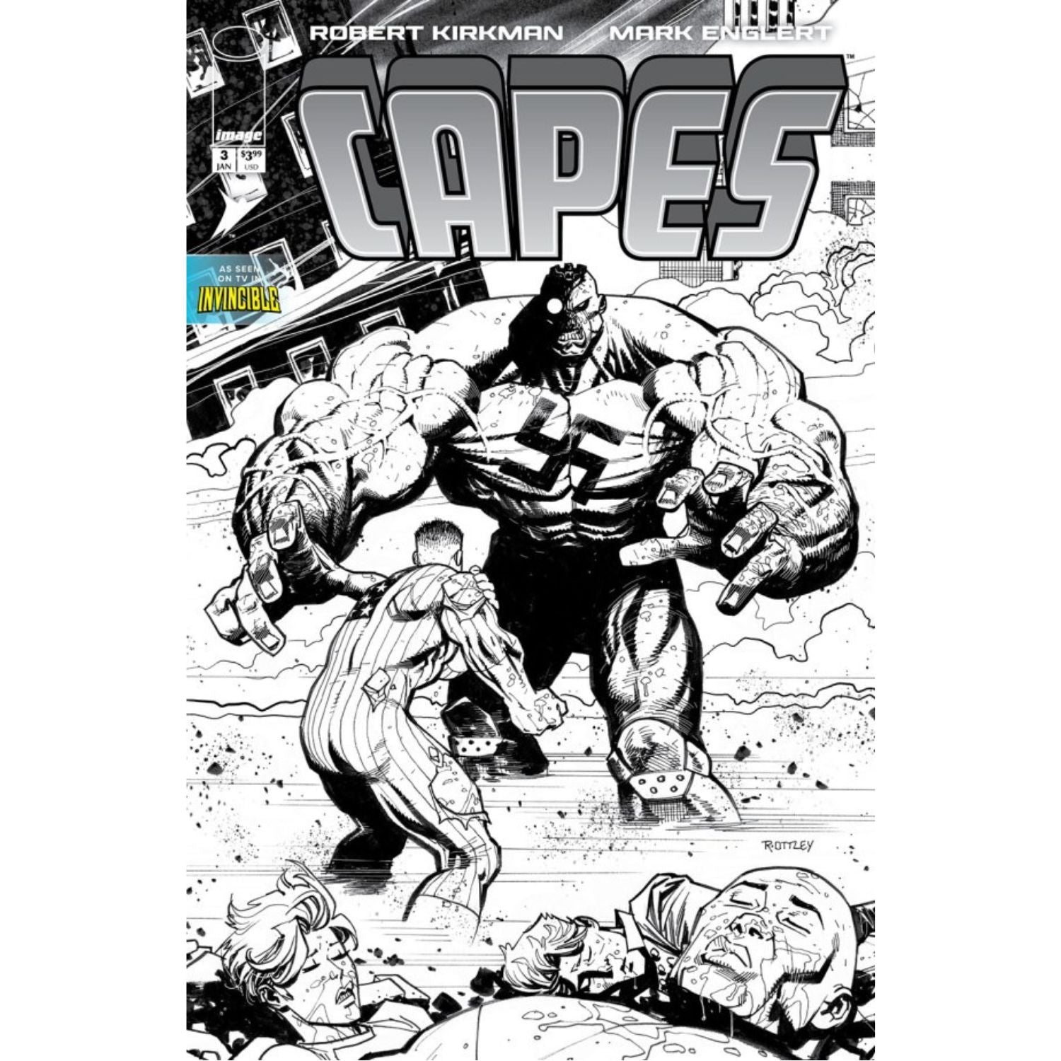 Invincible Universe Capes: #3 [Ryan Ottley CVR E - 1:50] 2025 Comics Image Comics