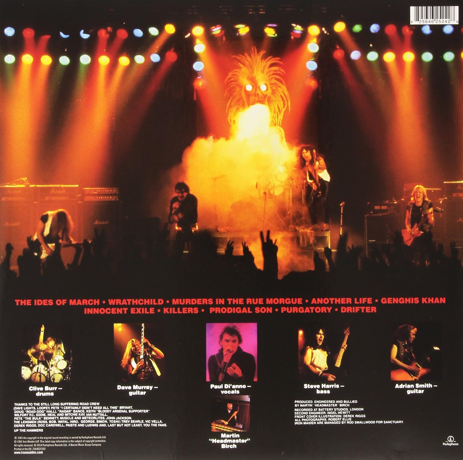 Iron Maiden: Killers [Audio Vinyl] Audio CD/Vinyl EMI Records