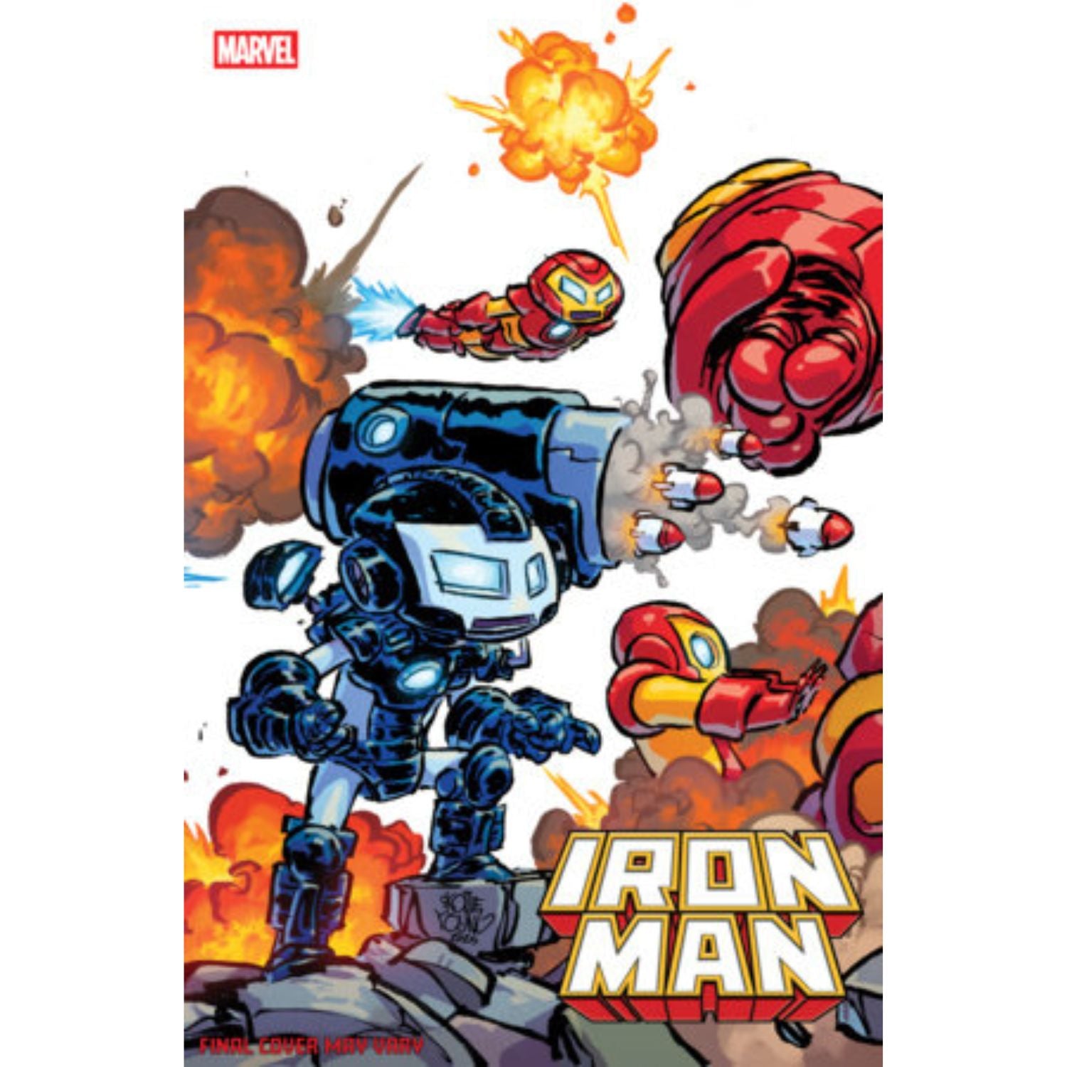 Iron Man: #2 [Skottie Young CVR B] 2025 Comics Marvel Comics