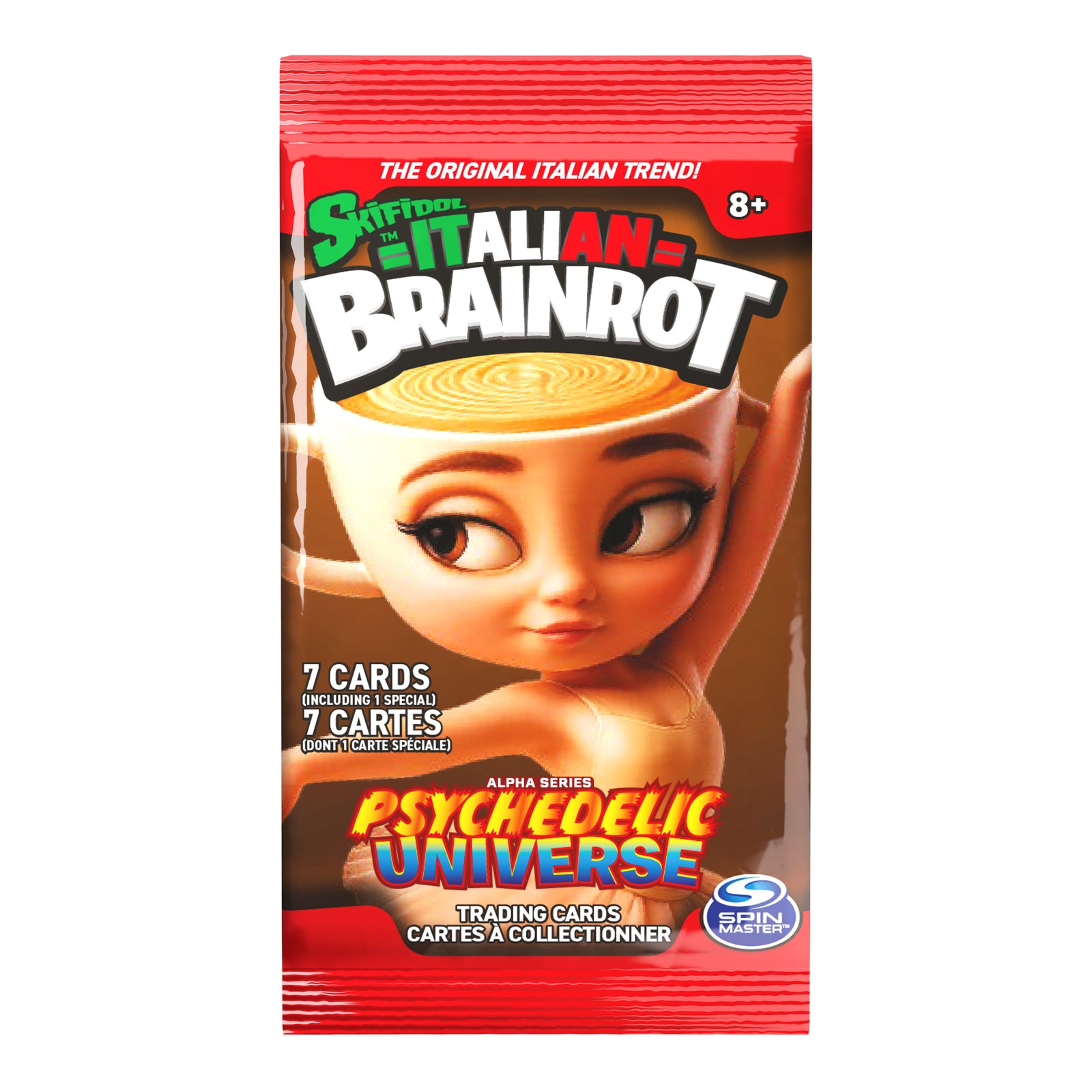 Italian Brainrot TCG: Universe Psychedelic Wave 1 Alpha Booster Box - 24 Packs Card Game Skifidol