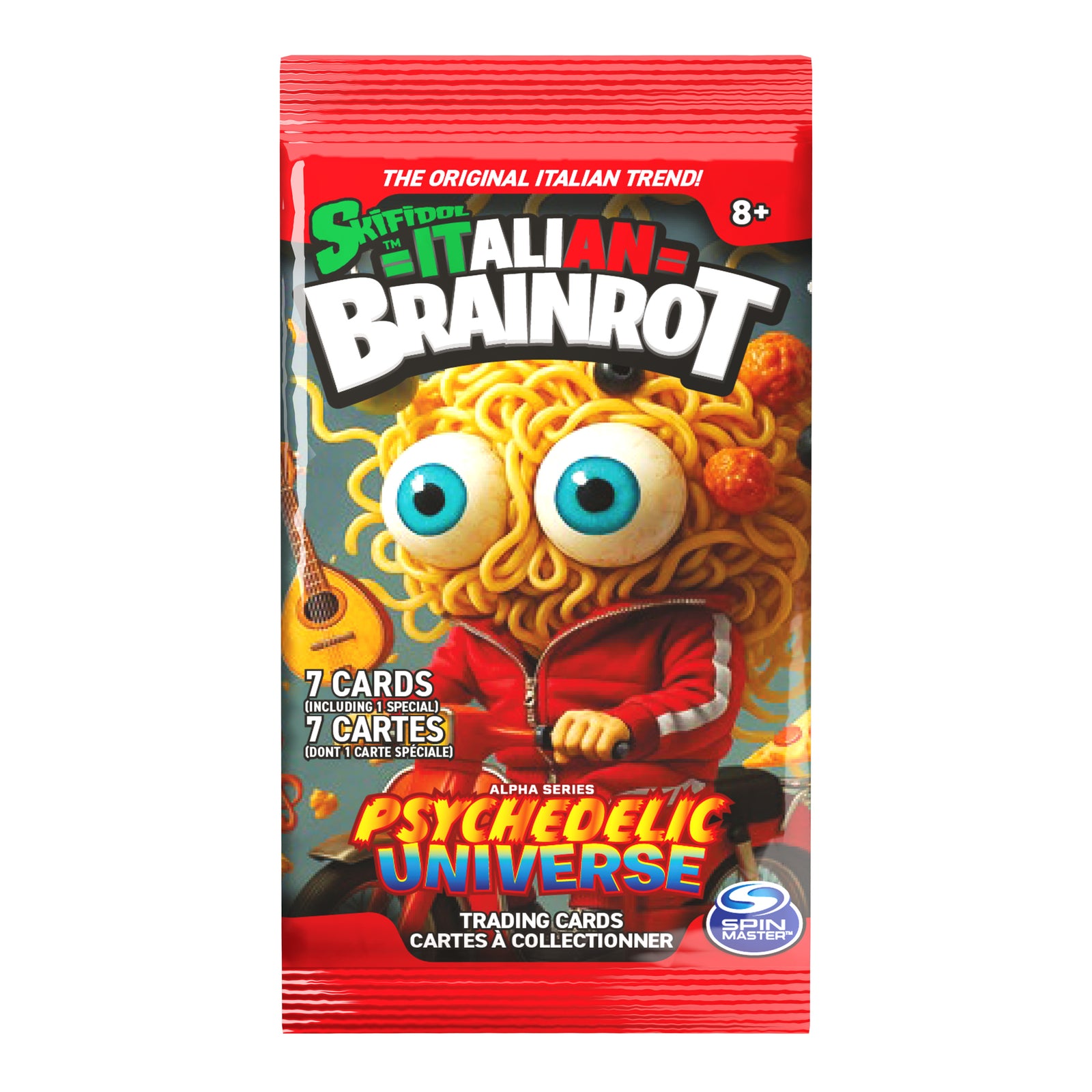 Italian Brainrot TCG: Universe Psychedelic Wave 1 Alpha Booster Box - 24 Packs Card Game Skifidol