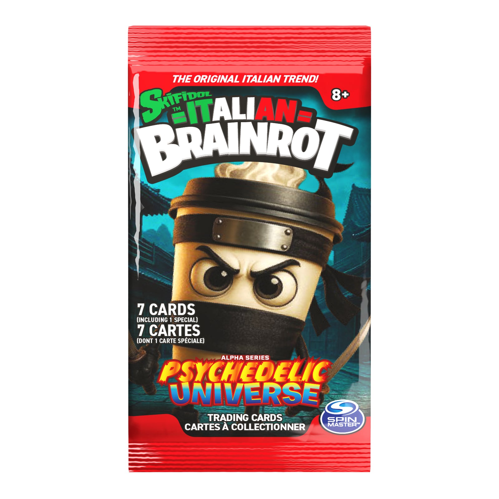 Italian Brainrot TCG: Universe Psychedelic Wave 1 Alpha Booster Box - 24 Packs Card Game Skifidol