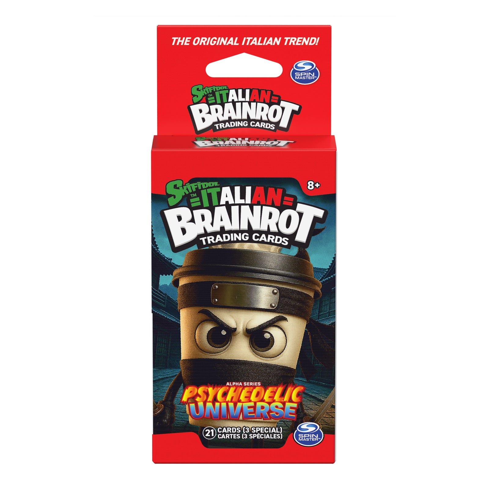 Italian Brainrot TCG: Alpha Series Wave 1 Psychedelic Universe Bundle - 3 Packs Card Game Skifidol