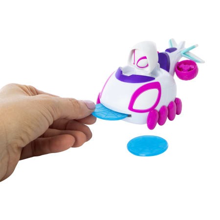 Spidey and Friends: Little Vehicle Disc Dashers [Ghost Spider] Toys & Games Jazwares