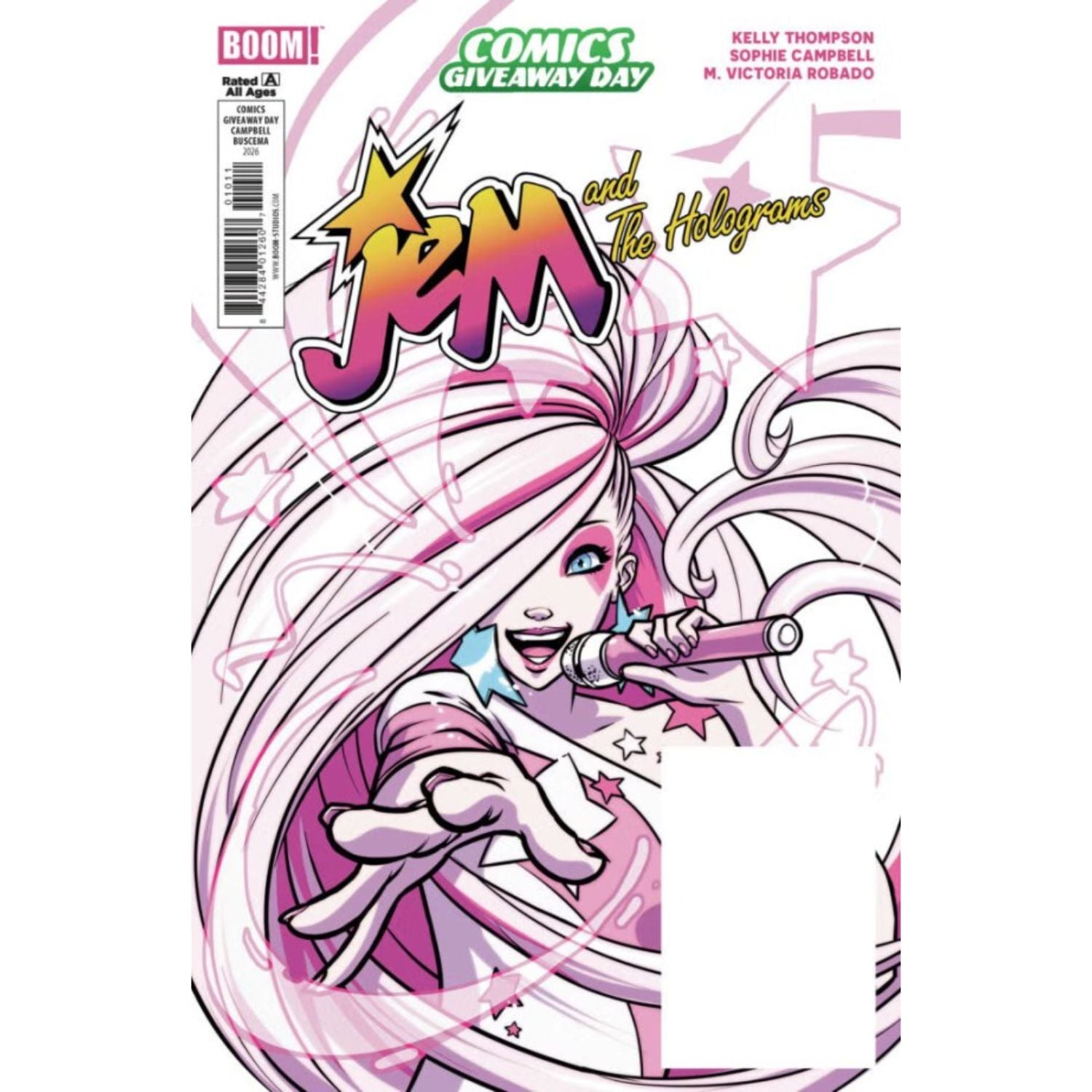 Jem And The Holograms/My Little Pony Flipbook: #1 [Sophie Campbell CGD] 2026 Comics Boom Studios