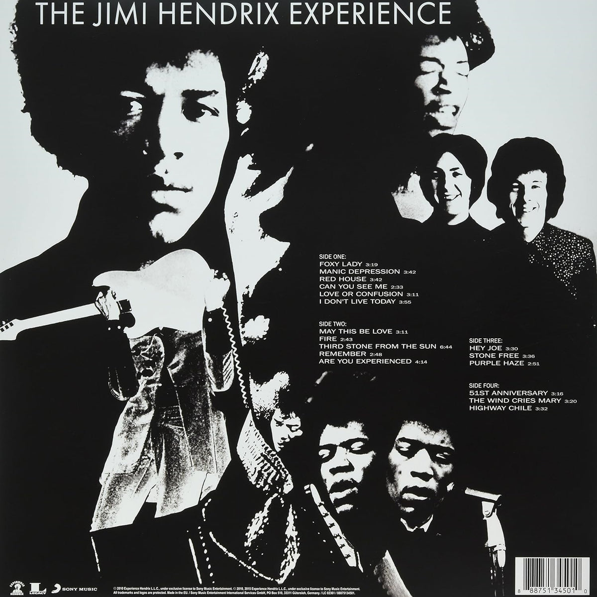 Jimi Hendrix: Are You Experienced - Vinyl [Audio Vinyl] Audio CD/Vinyl Sony Music