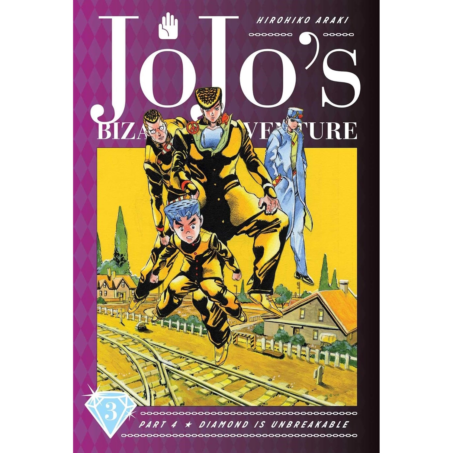 JoJo's Bizarre Adventure: Part 4 Diamond is Unbreakable Volume 3 Manga Viz Media