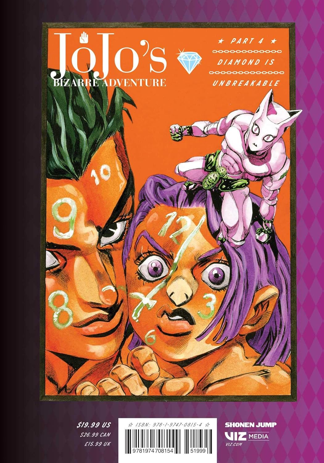 JoJo's Bizarre Adventure: Part 4 Diamond is Unbreakable Volume 9 Manga Viz Media