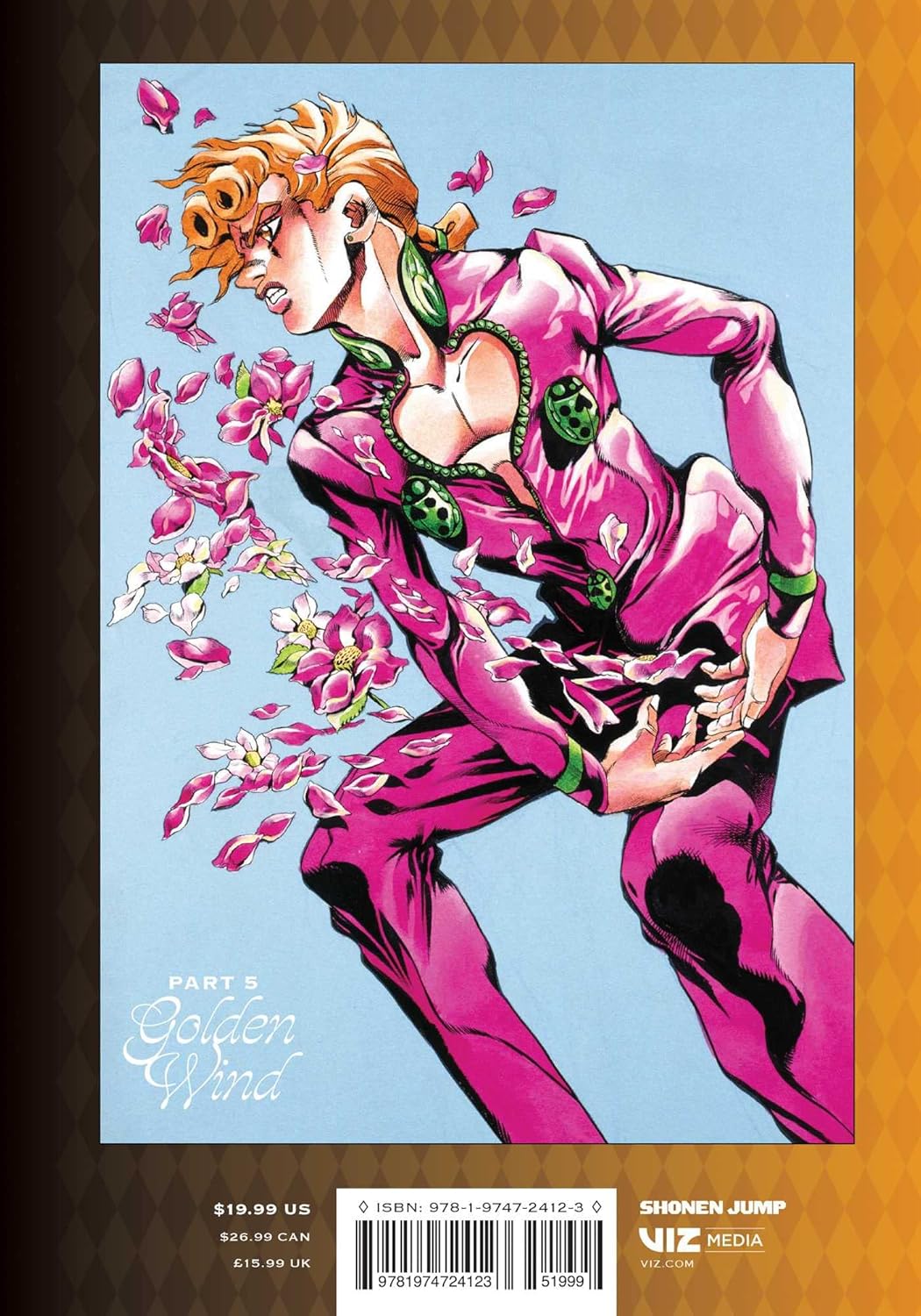 JoJo's Bizarre Adventure: Part 5 Golden Wind Volume 4 Manga Viz Media