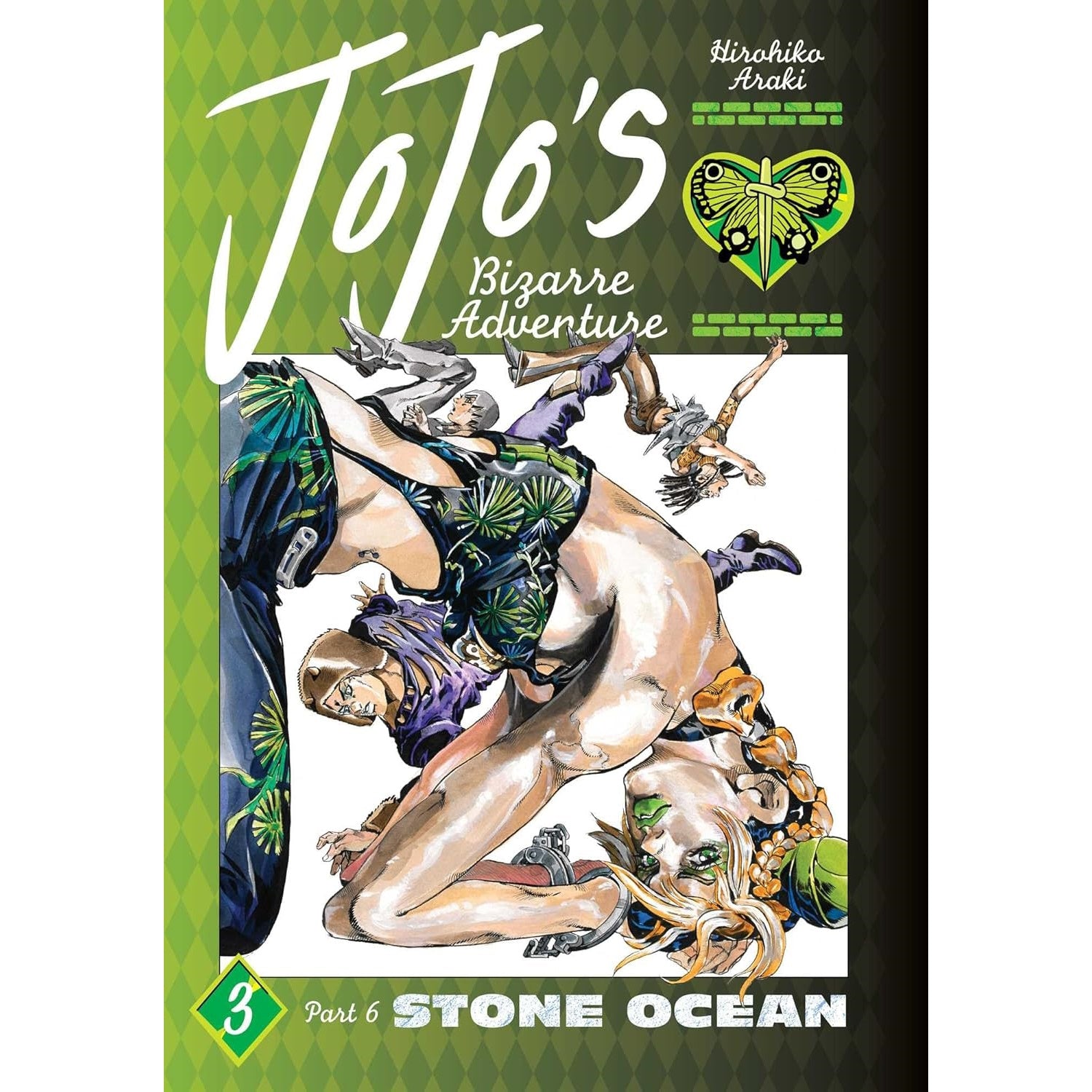 JoJo's Bizarre Adventure: Part 6 Stone Ocean Volume 3 Manga Viz Media