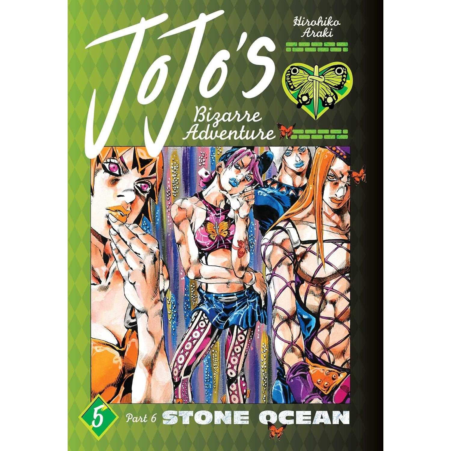 JoJo's Bizarre Adventure: Part 6 Stone Ocean Volume 5 Manga Viz Media