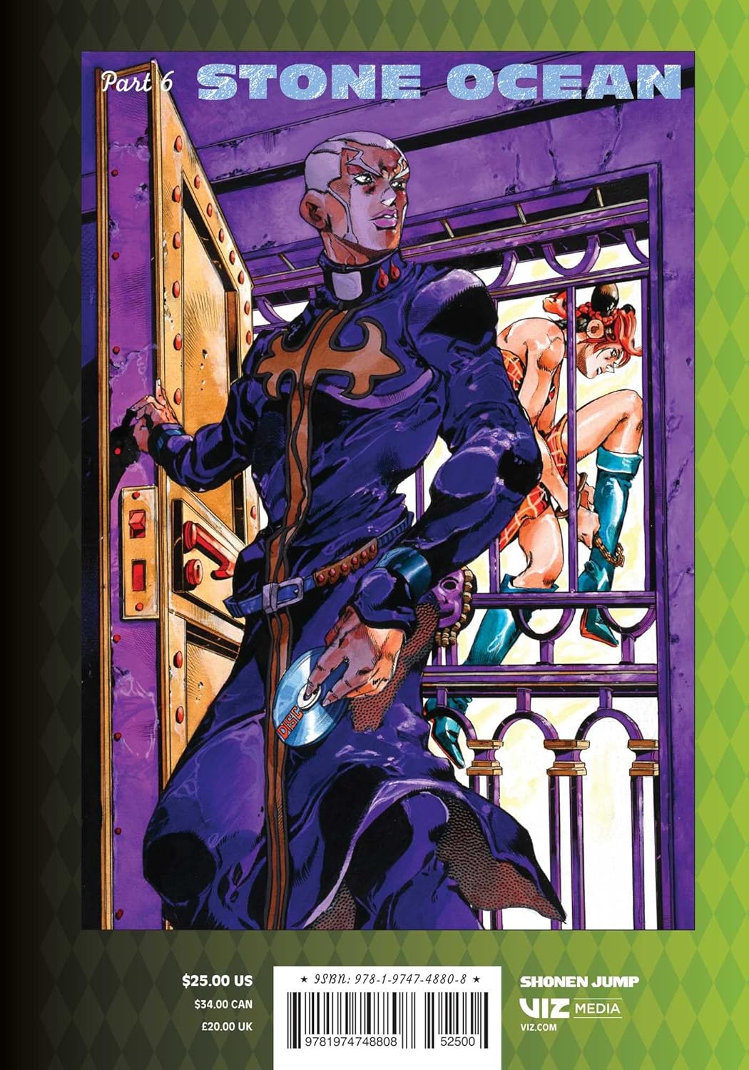 JoJo's Bizarre Adventure: Part 6 Stone Ocean Volume 6 Manga Viz Media