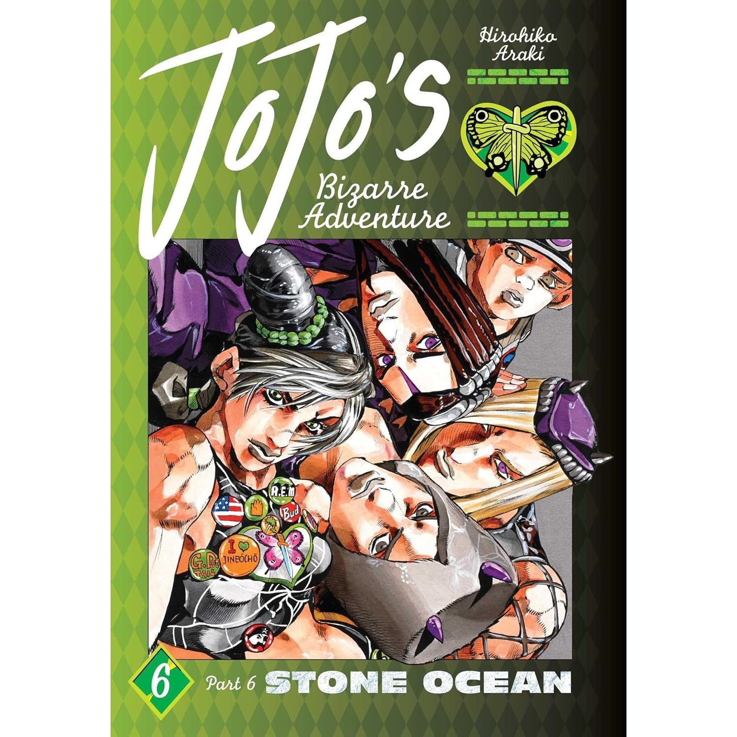 JoJo's Bizarre Adventure: Part 6 Stone Ocean Volume 6 Manga Viz Media