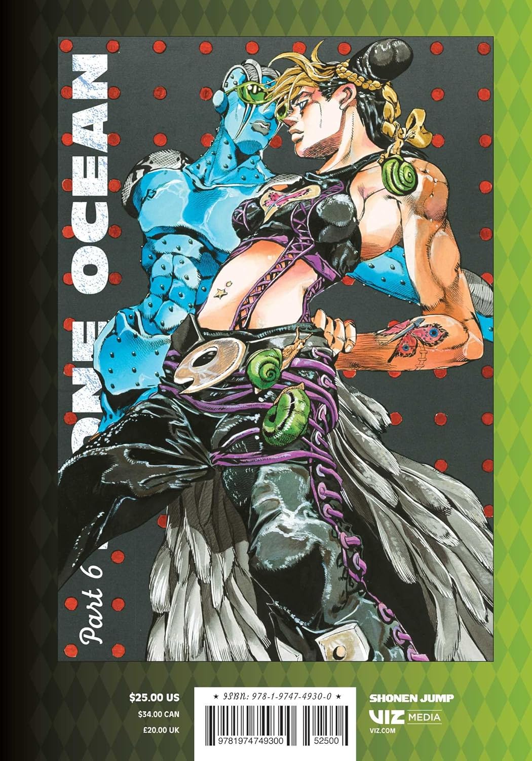 JoJo's Bizarre Adventure: Part 6 Stone Ocean Volume 7 Manga Viz Media