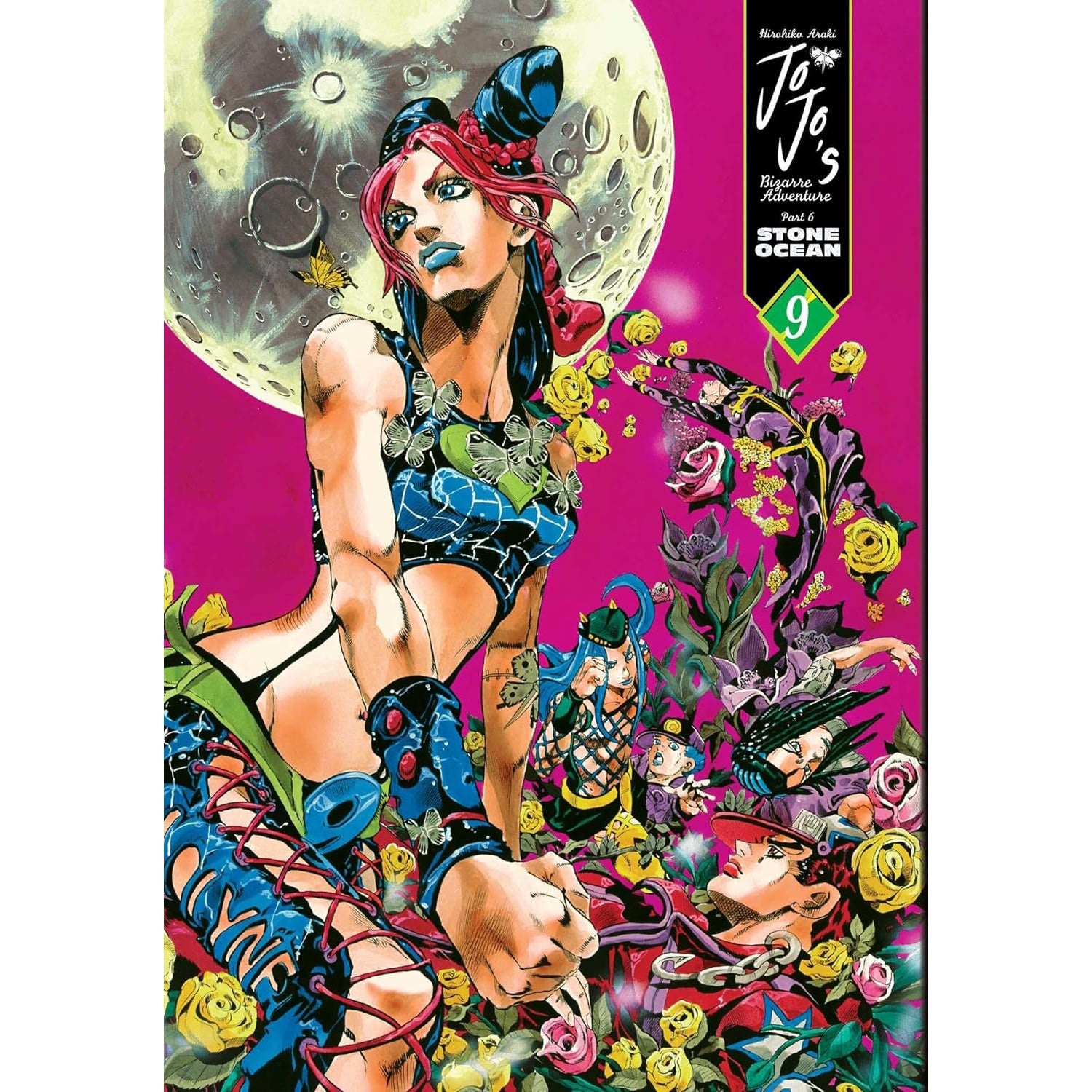 JoJo's Bizarre Adventure: Part 6 Stone Ocean Volume 9 Manga Viz Media