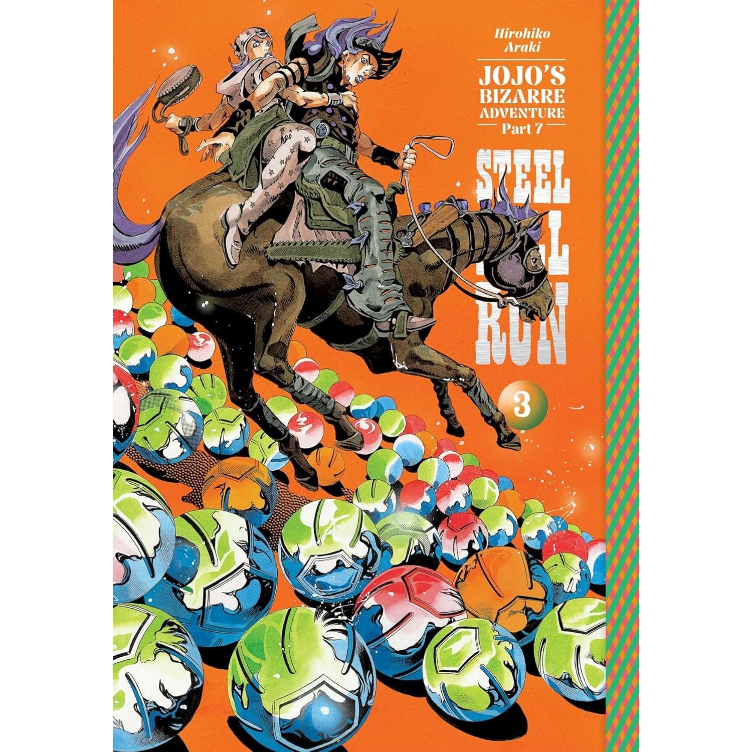 JoJo's Bizarre Adventure: Part 7 Steel Ball Run Volume 3 Manga Viz Media
