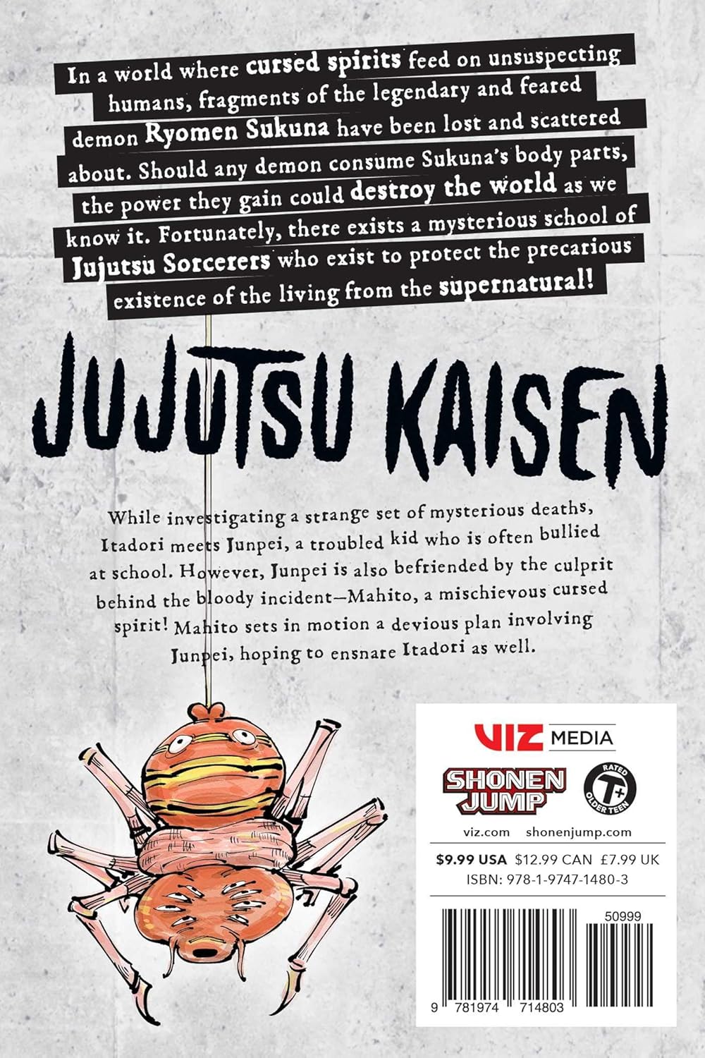 Jujutsu Kaisen: Volume 4 Manga Viz Media