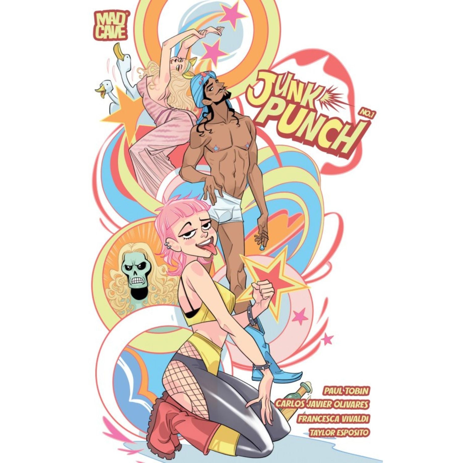 Junk Punch: #1 [Marguerite Sauvage CVR B] 2026 Comics Mad Cave