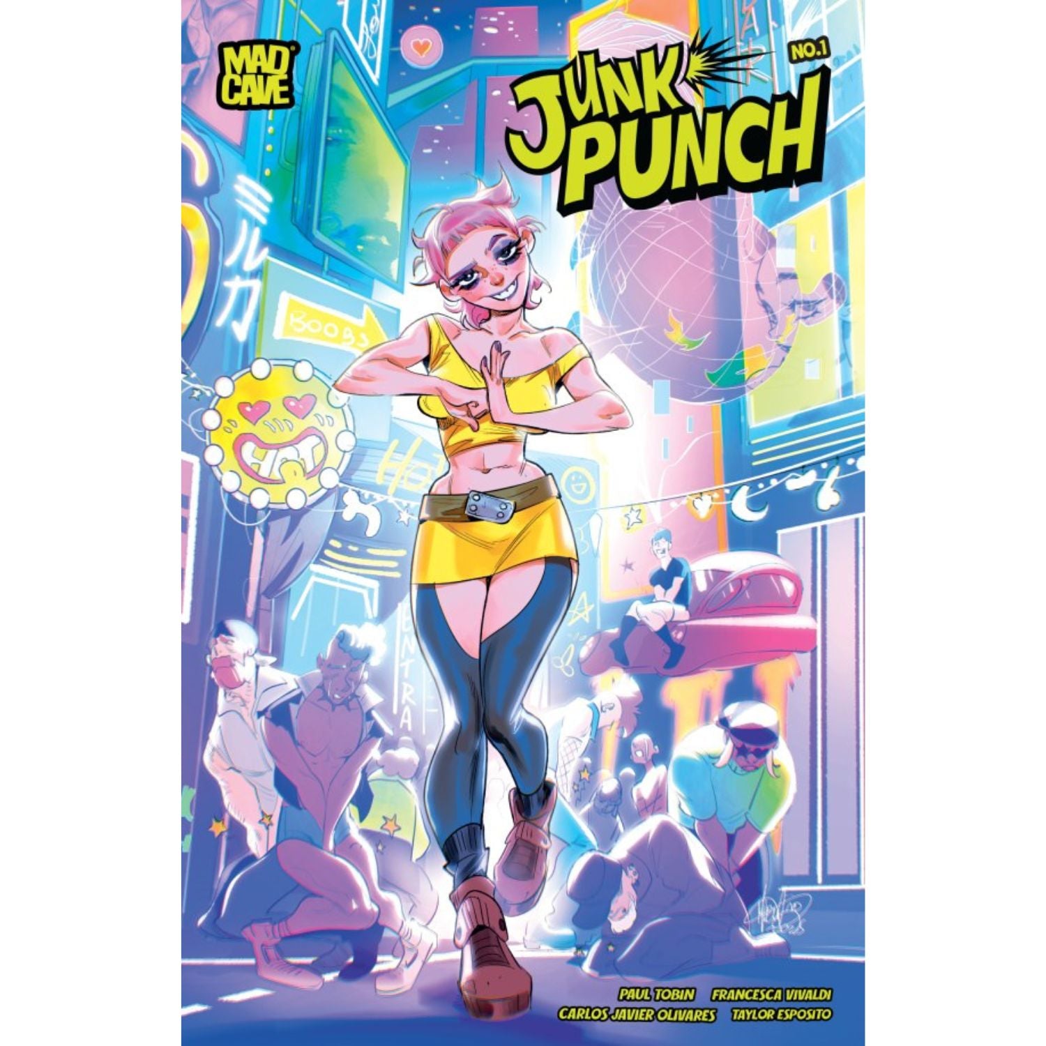 Junk Punch: #1 [Mirka Andolfo CVR C] 2026 Comics Mad Cave