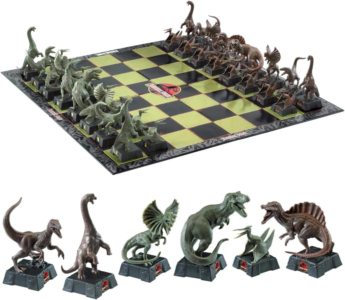 Jurassic Park: Chess Set [Board Games, 2 Players] Board Game Universal Pictures   