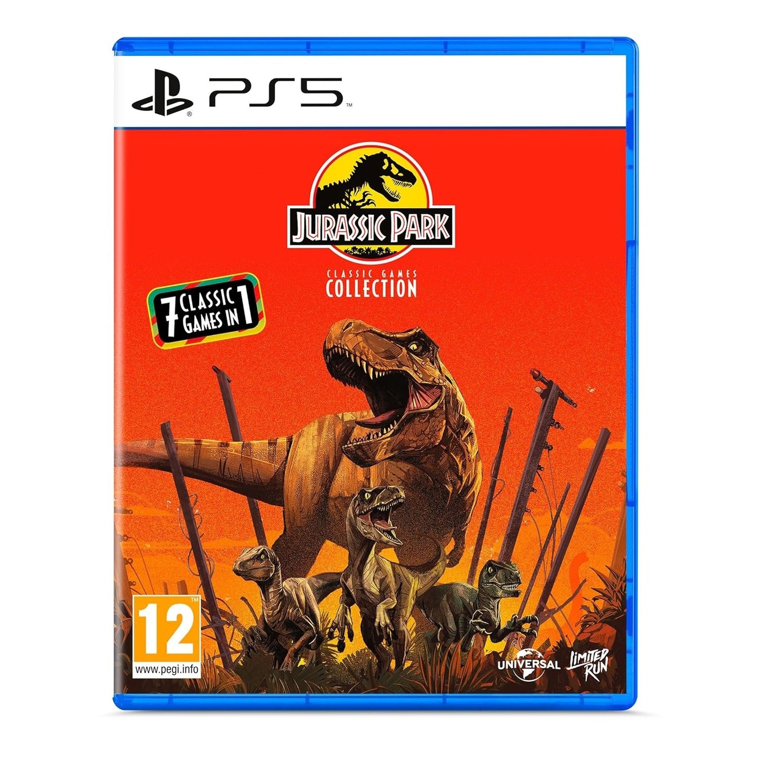 Jurassic Park: Classic Games Collection [PlayStation 5] Playstation 5 Video Game Limited Run Games