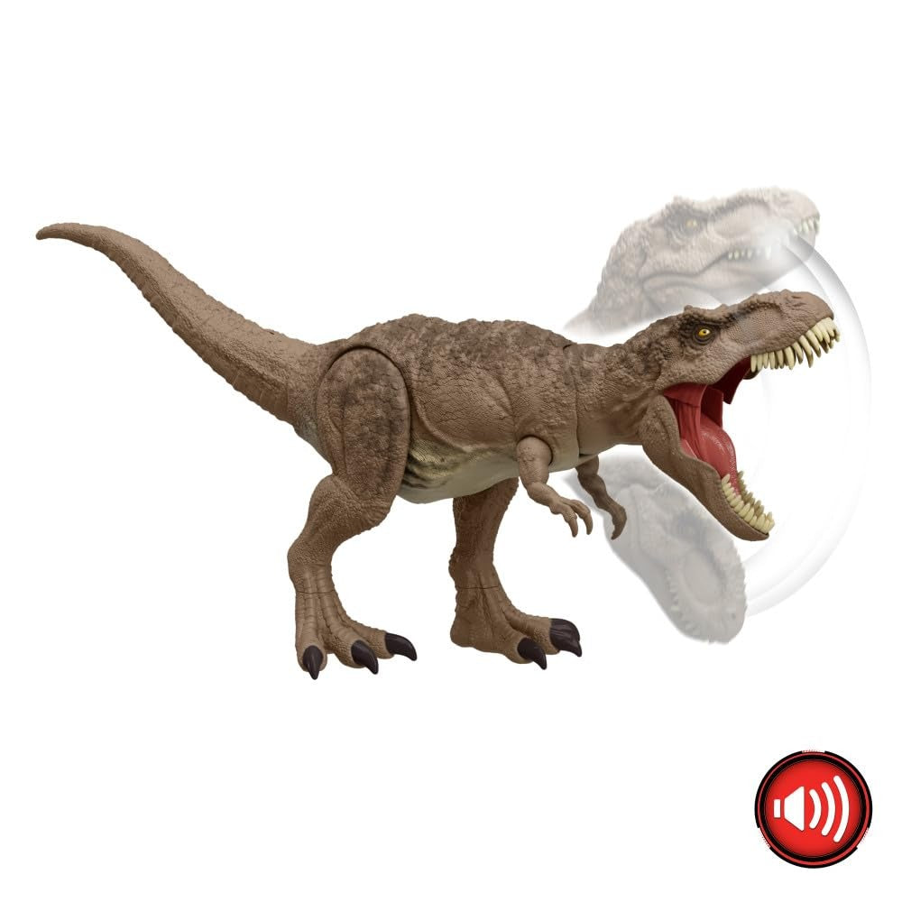 Jurassic World Chaos Theory: All Out Attack Tyrannosaurus Rex Toys & Games Mattel