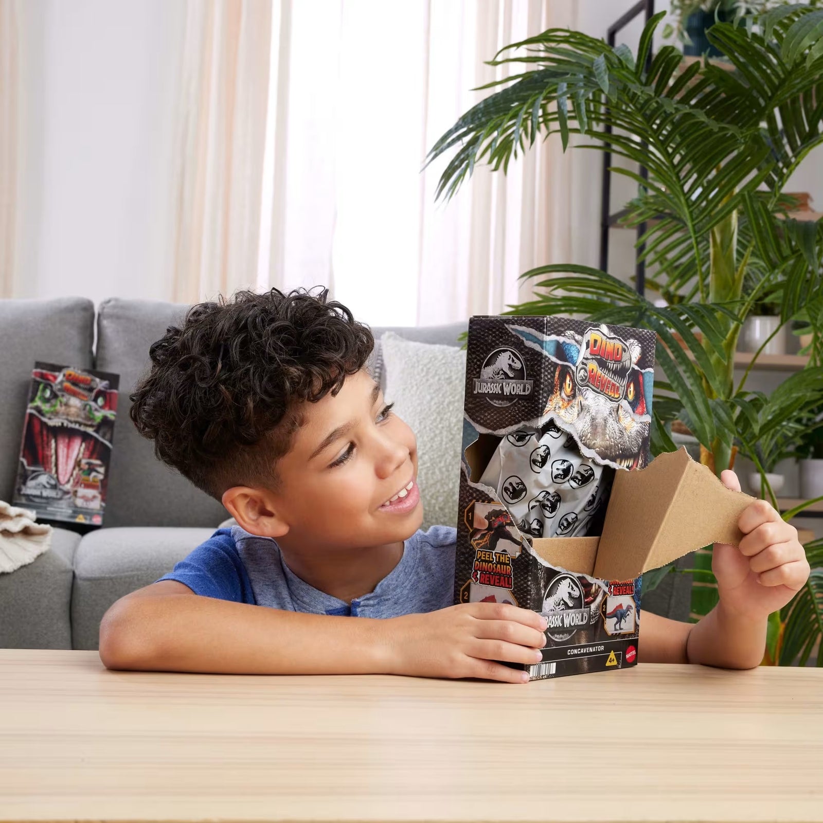 Jurassic World: Dino Reveal Deluxe - Orkoraptor Toys & Games Mattel