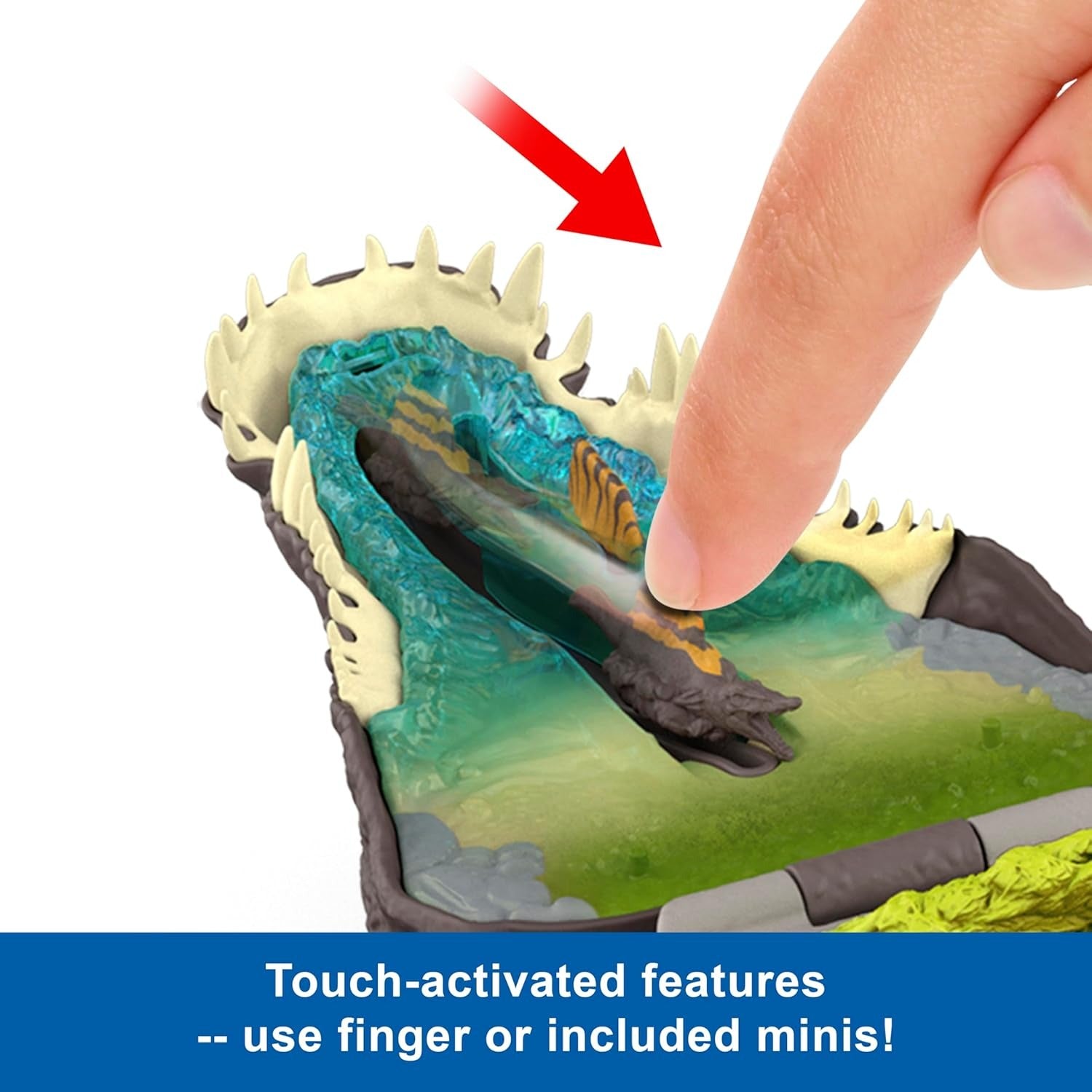 Jurassic World: Micro Adventures - Spinosaurus Toys & Games Mattel