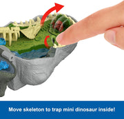 Jurassic World: Micro Adventures - Tyrannosaurus Rex Toys & Games Mattel