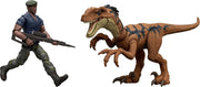 Jurassic World Rebirth: Duncan Kincaid and Velociraptor Toys & Games Mattel
