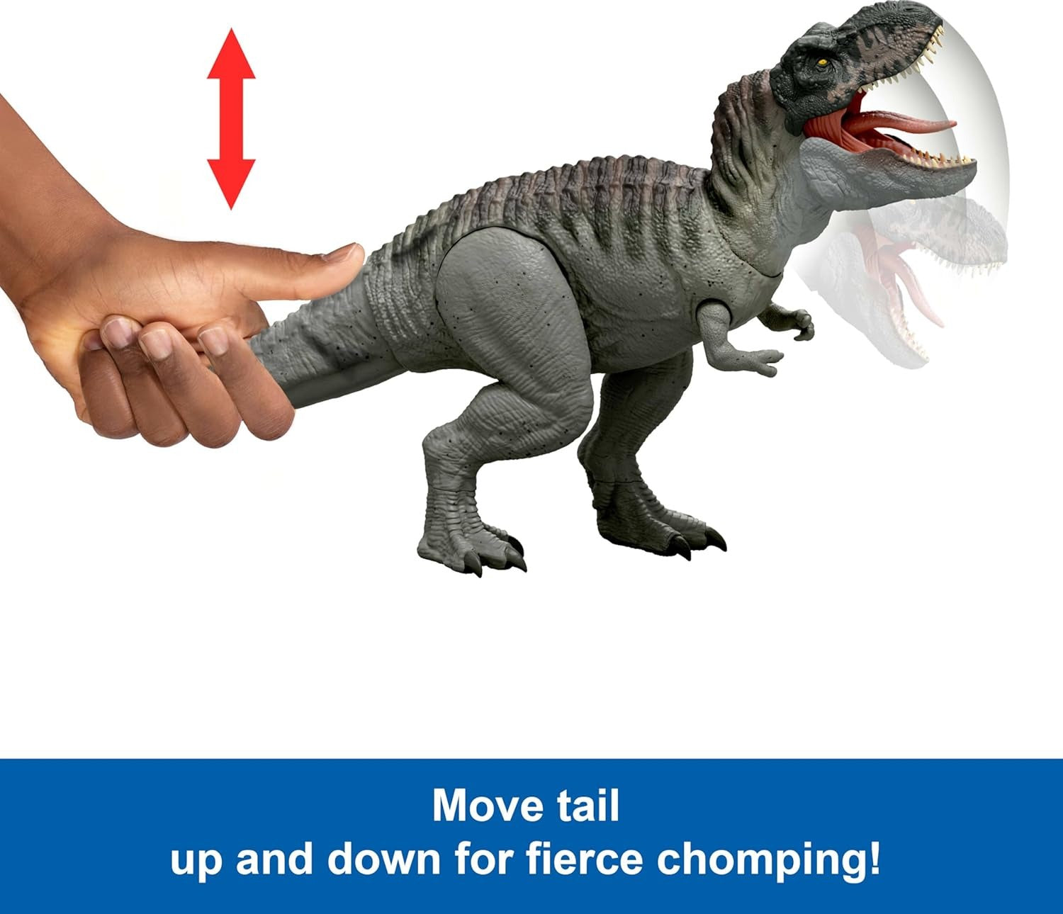 Jurassic World Rebirth: Power Devour Tyrannosaurus Rex Toys & Games Mattel