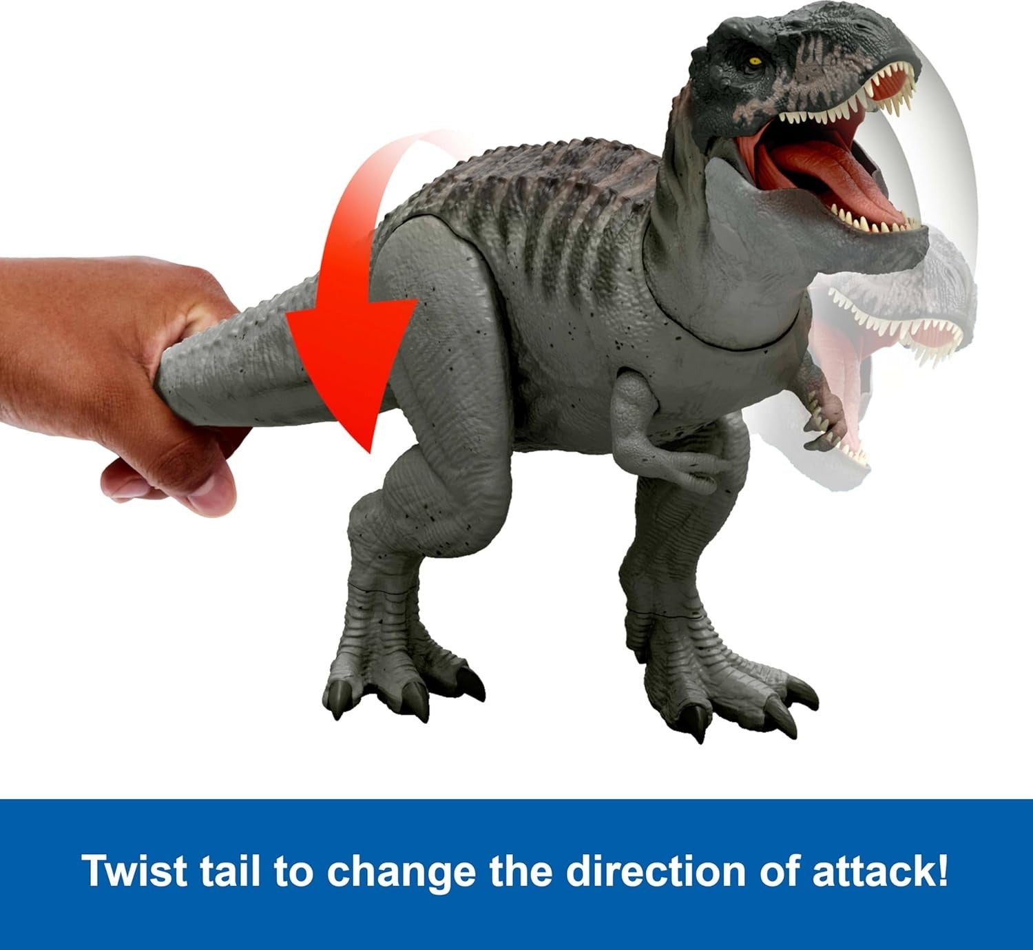 Jurassic World Rebirth: Power Devour Tyrannosaurus Rex Toys & Games Mattel