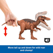 Jurassic World Rebirth: Wild Roar Baryonyx Toys & Games Mattel