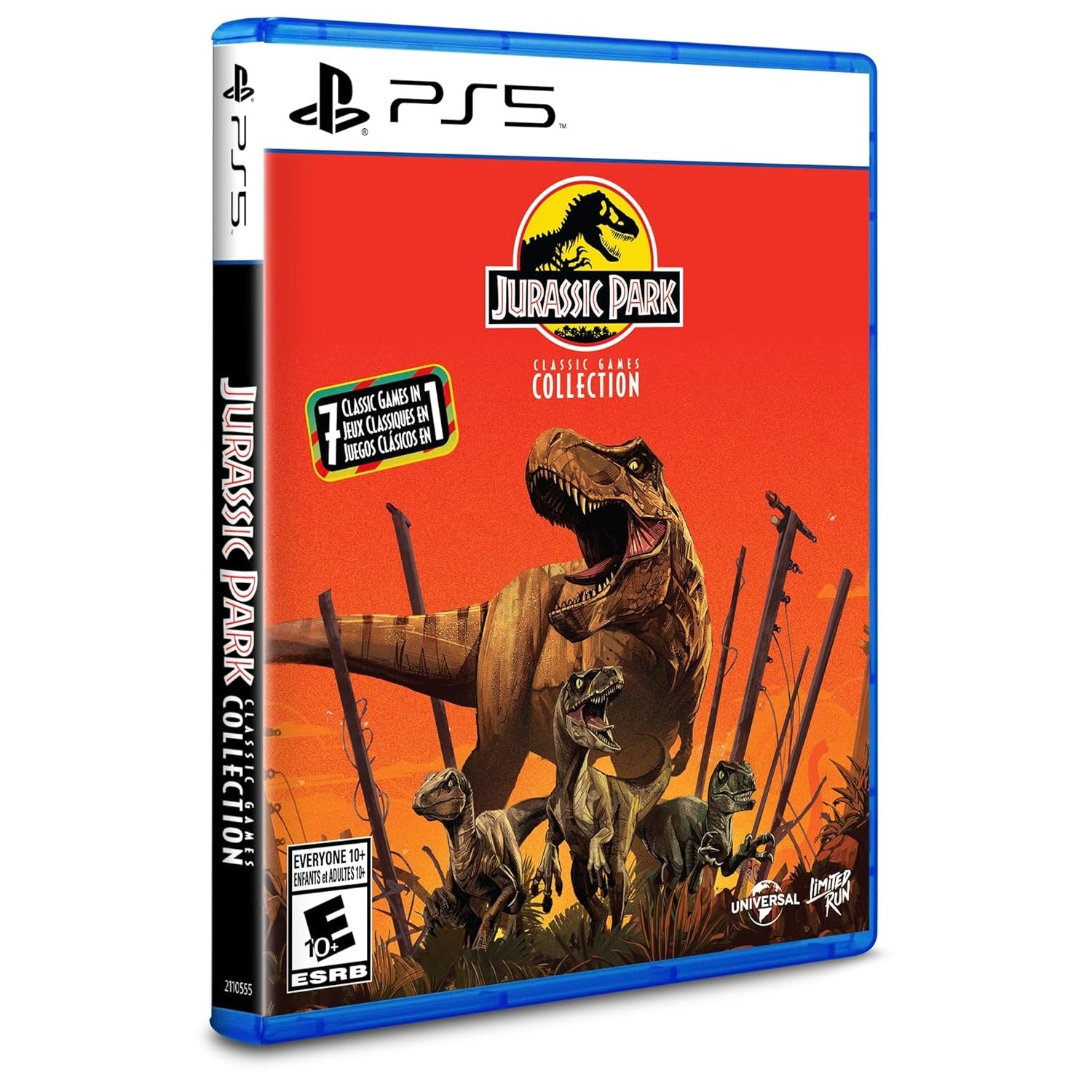 Jurassic Park: 7 in 1 Classic Games Collection [PlayStation 5] PlayStation 5 Video Game Limited Run Games