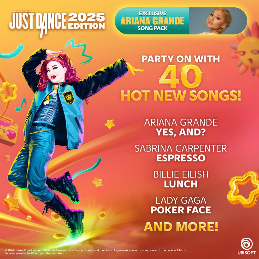 Just Dance 2025 Limited Edtion - Code in Box [Nintendo Switch] Nintendo Switch Video Game Ubisoft
