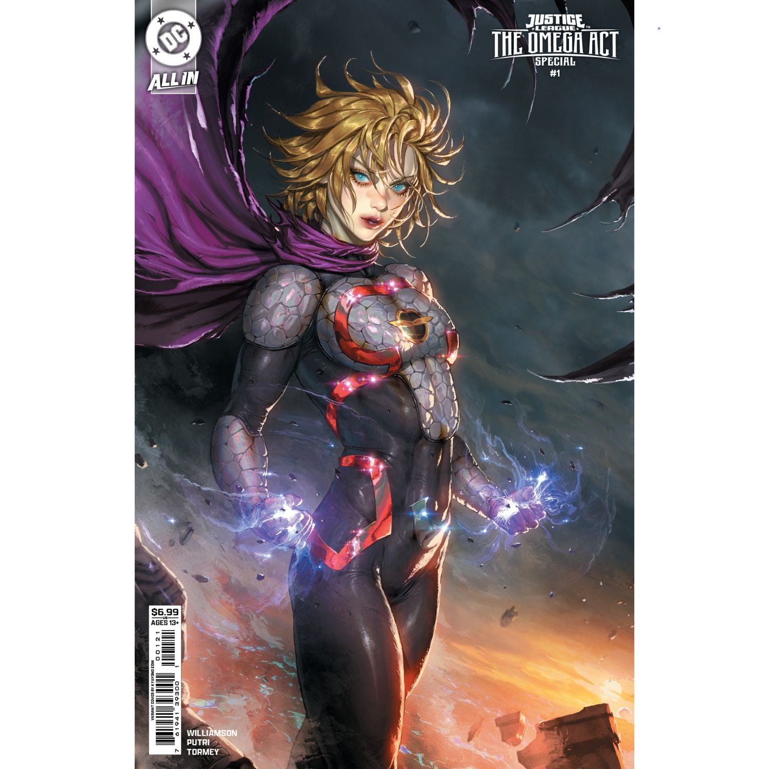 Justice League The Omega Act Special: #1 [Kyuyong Eom CVR B] 2025 Comics DC Comics