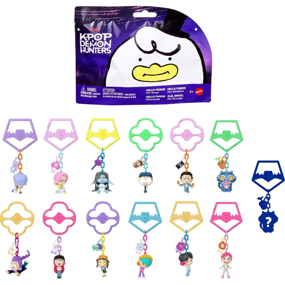 KPop Demon Hunters: Hello Friend Random Figure - 1-Pack Toys & Games Mattel