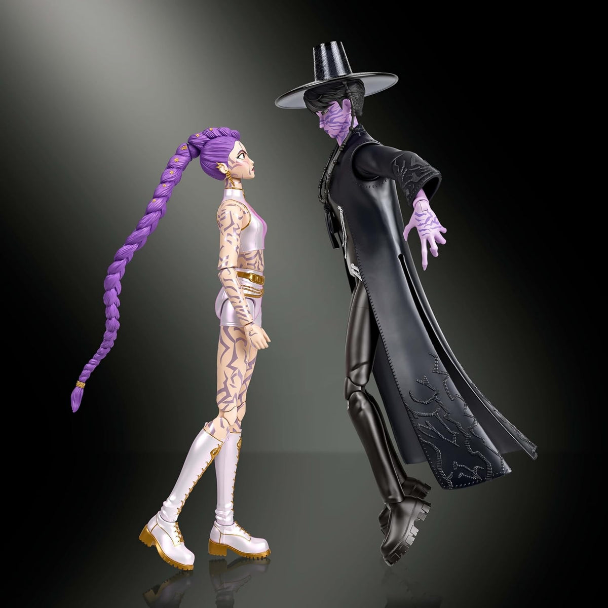 KPop Demon Hunters: Rumi and Jinu - 2-Pack Toys & Games Mattel