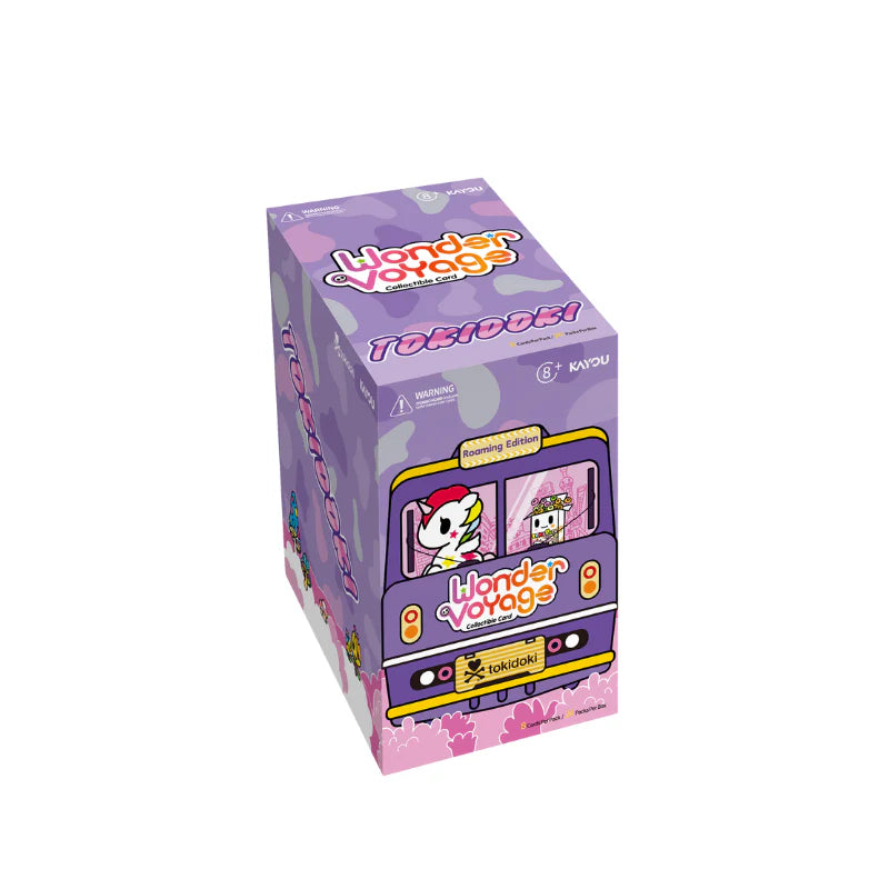Kayou TCG: Tokidoki - Wonder Voyage Roaming Edition Booster Box - 12 Packs Card Game Kayou